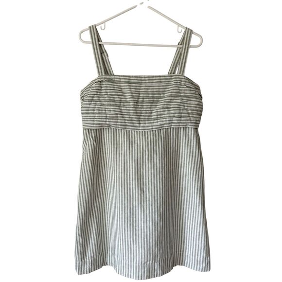 Abercrombie & Fitch Emerson Linen Blend Skort Romper size L Tall - Picture 2 of 11